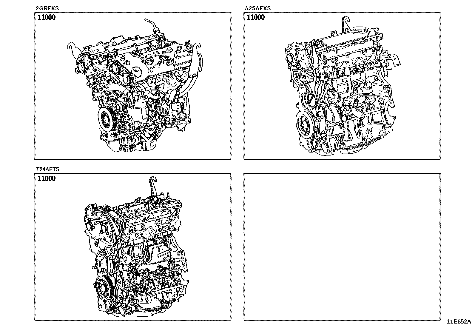 1101 — PARTIAL ENGINE ASSEMBLY