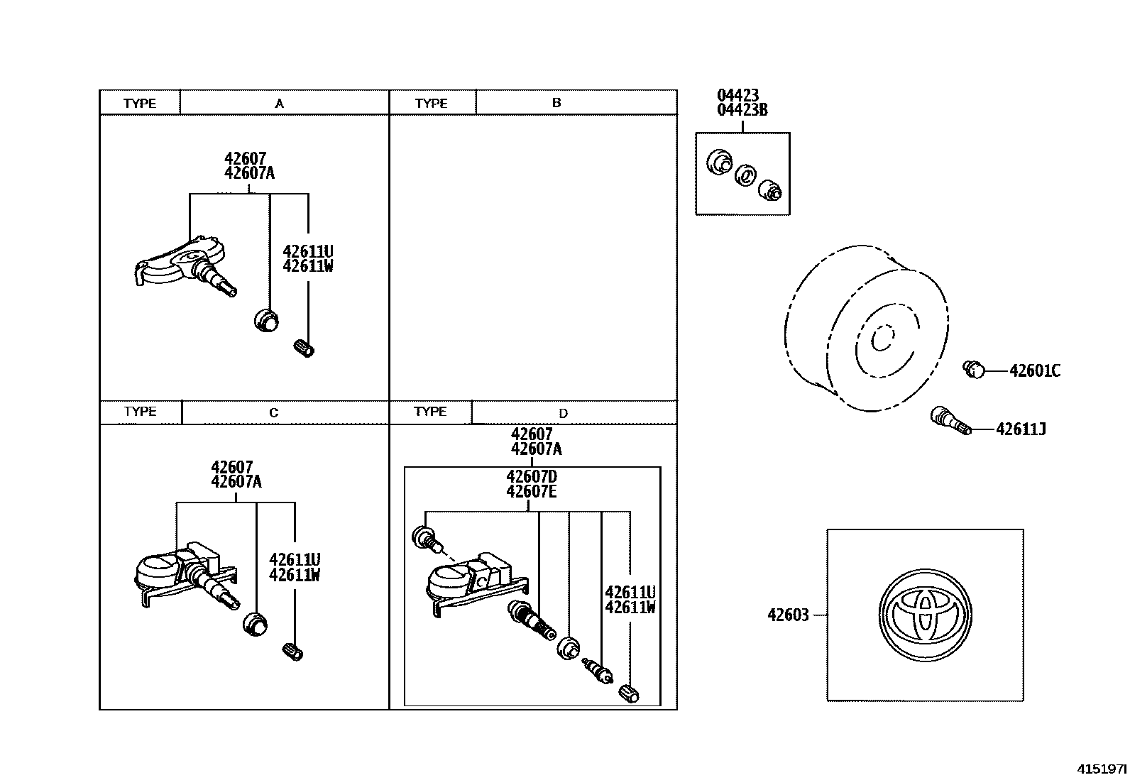 4103 — DISC WHEEL & WHEEL CAP