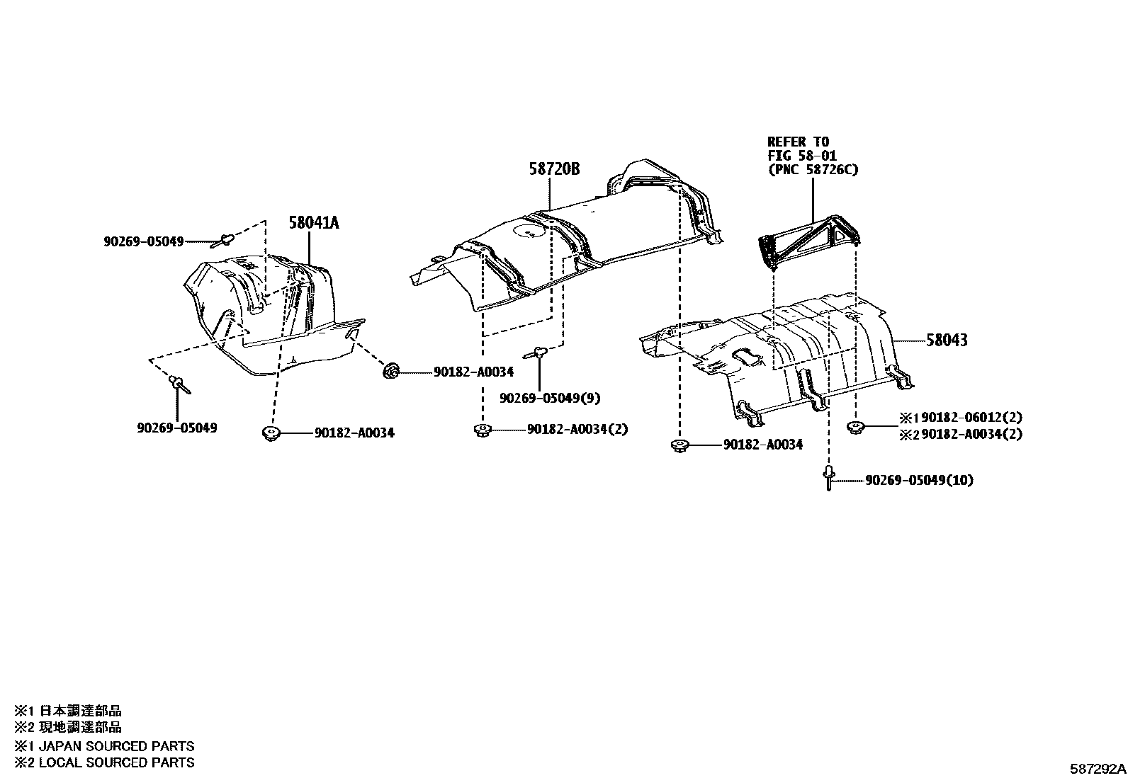 5802 — FLOOR INSULATOR