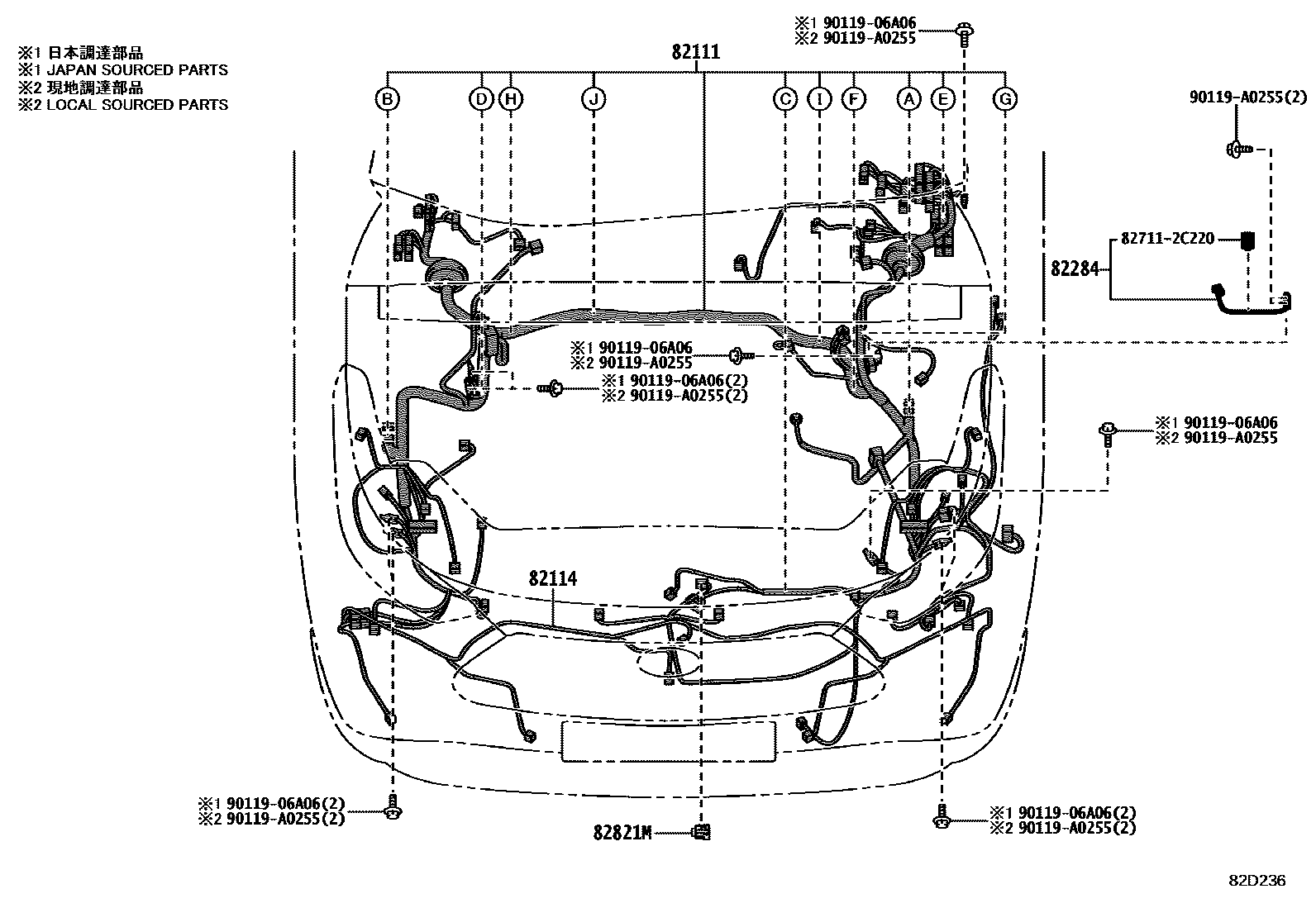 8202 — WIRING & CLAMP