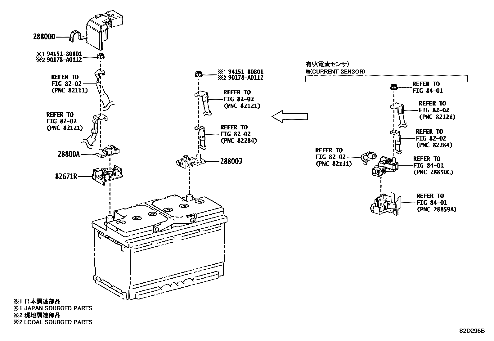 8201 — BATTERY & BATTERY CABLE