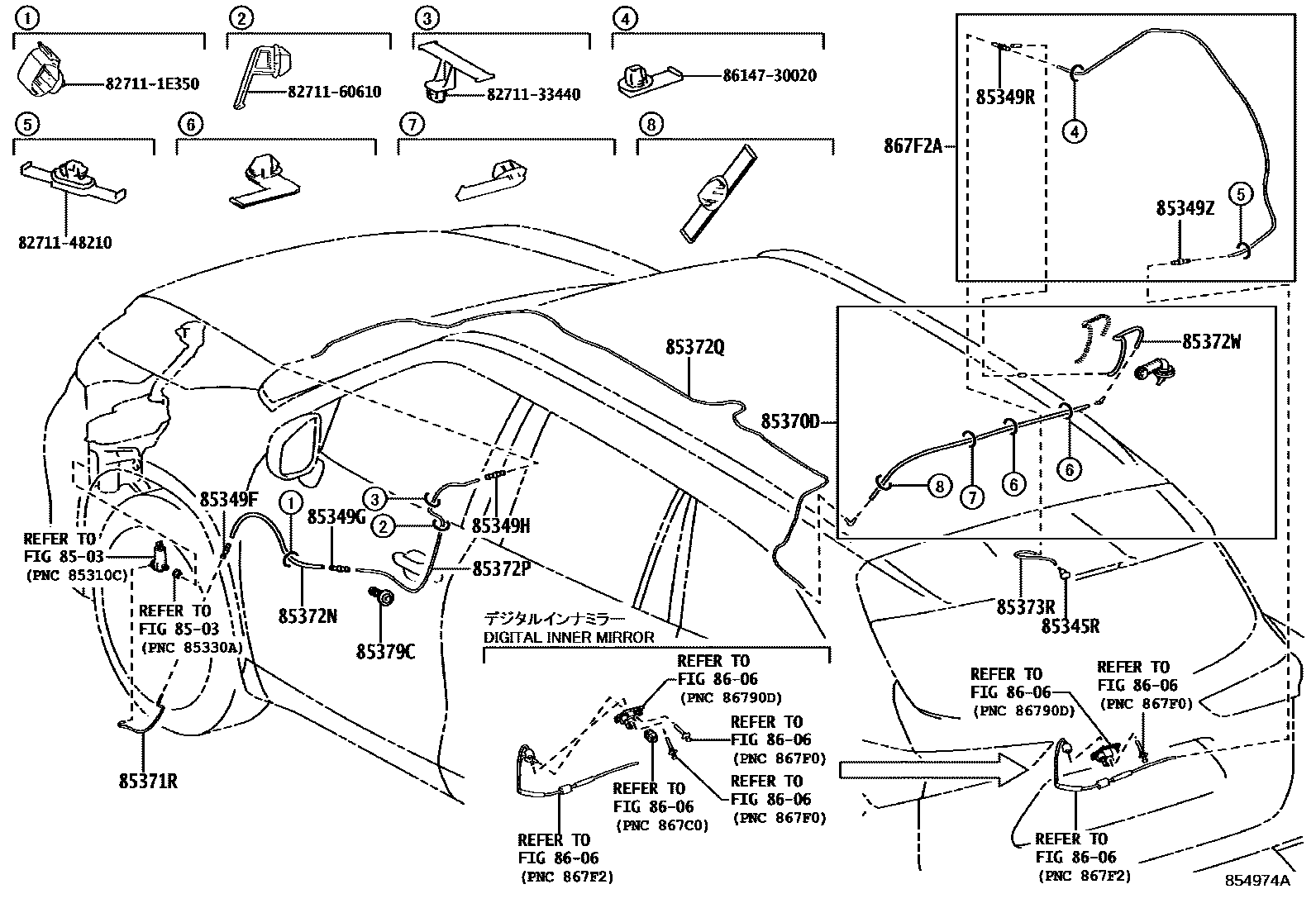 8504 — REAR WASHER