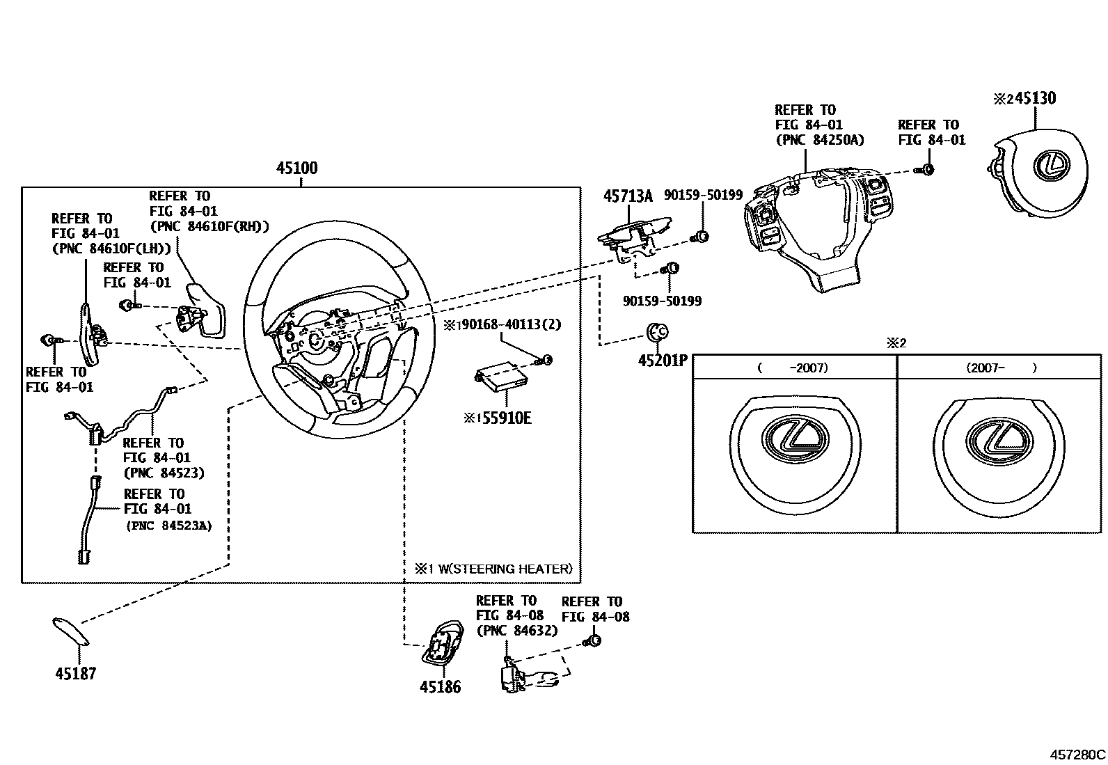 4504 — STEERING WHEEL
