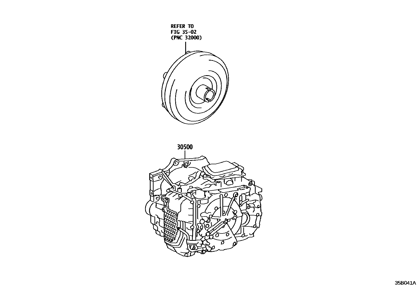 3501 — TRANSAXLE OR TRANSMISSION ASSY & GASKET KIT (ATM)