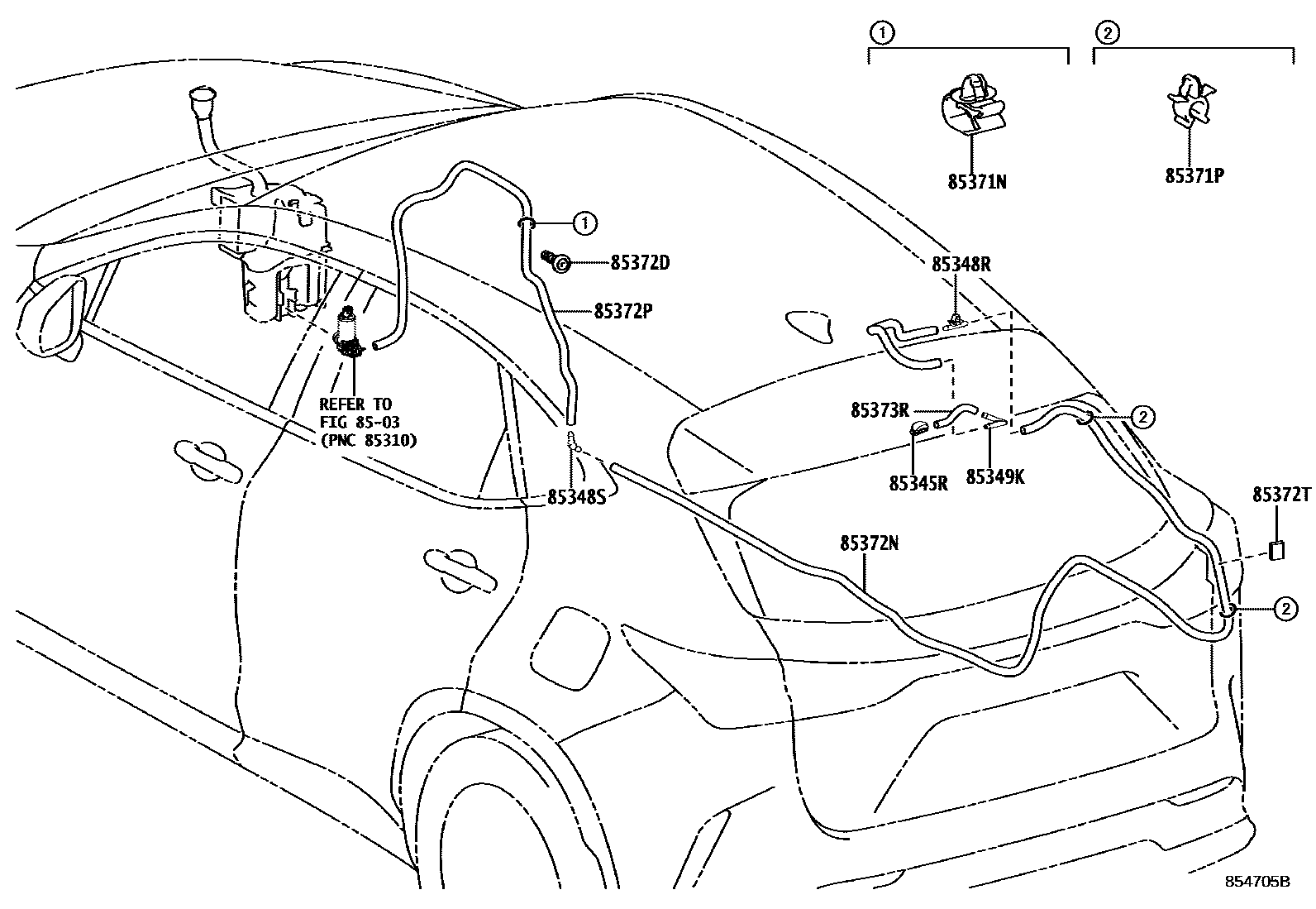 8504 — REAR WASHER