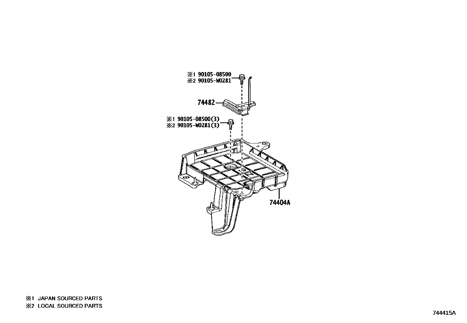 7402 — BATTERY CARRIER