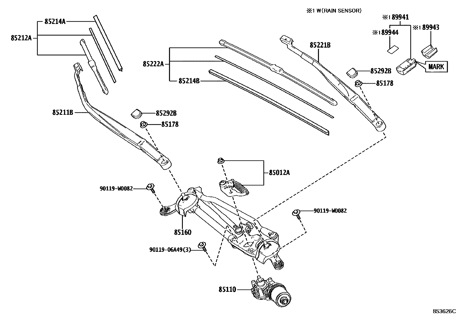8501 — WINDSHIELD WIPER