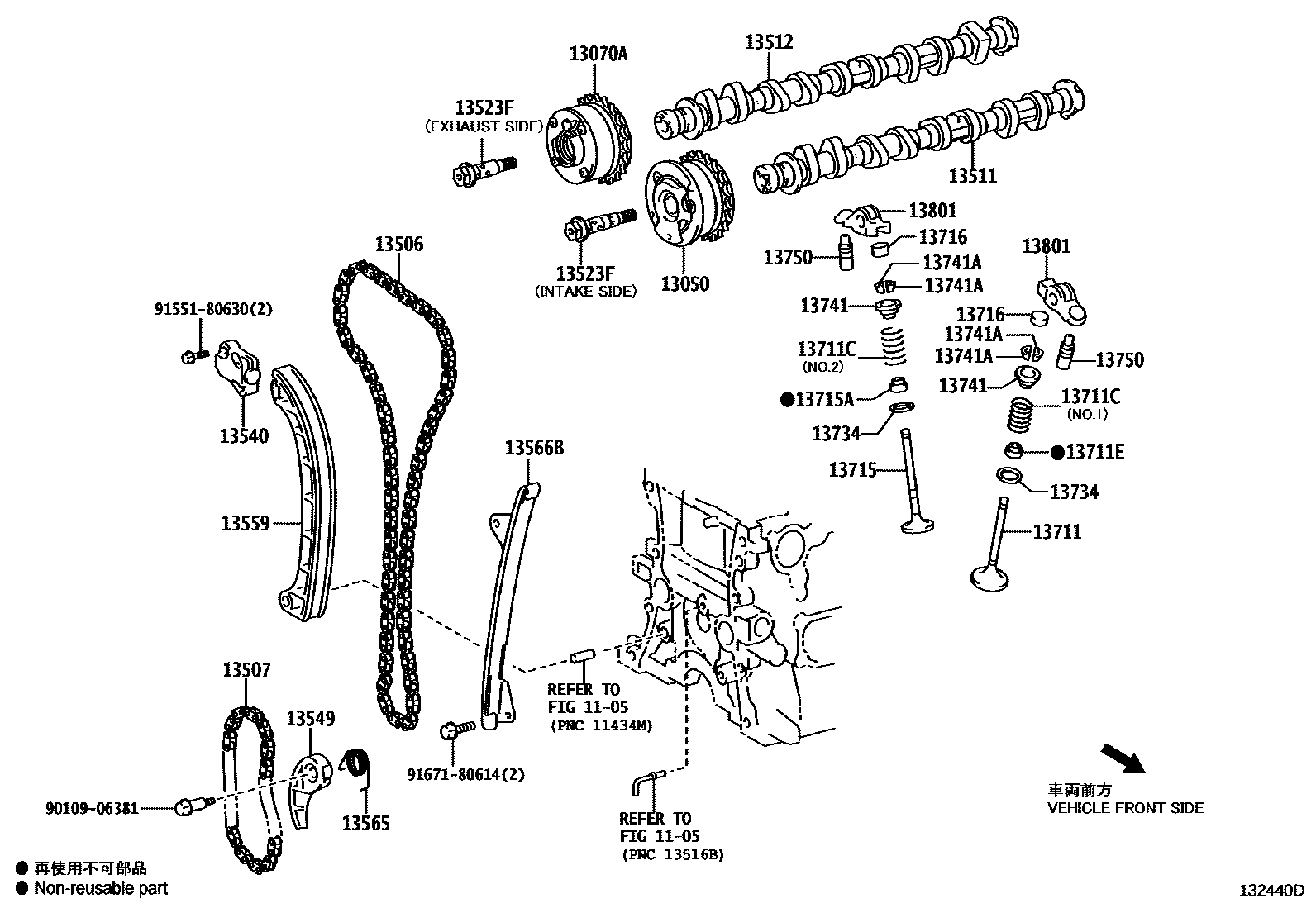1302 — CAMSHAFT & VALVE