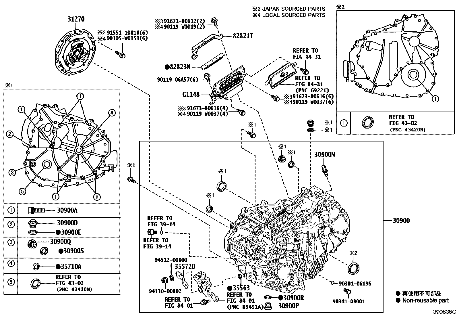 3901 — TRANSAXLE ASSY(HEV OR BEV OR FCEV)