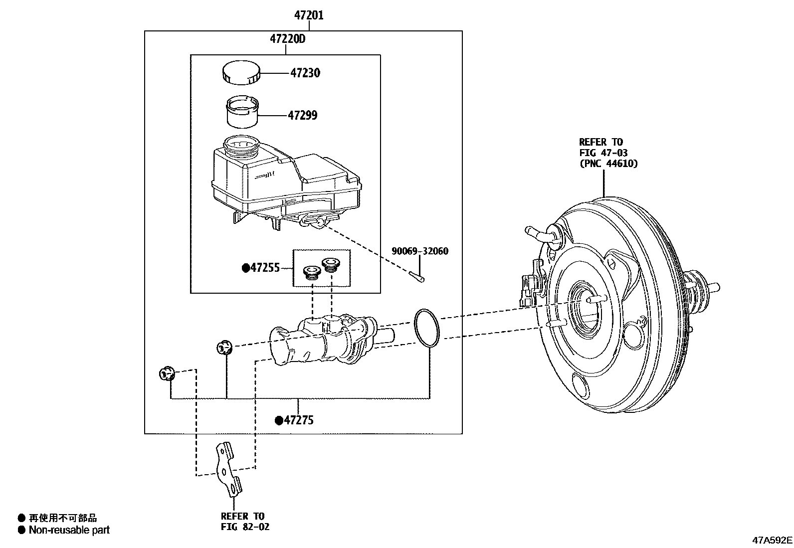 4702 — BRAKE MASTER CYLINDER