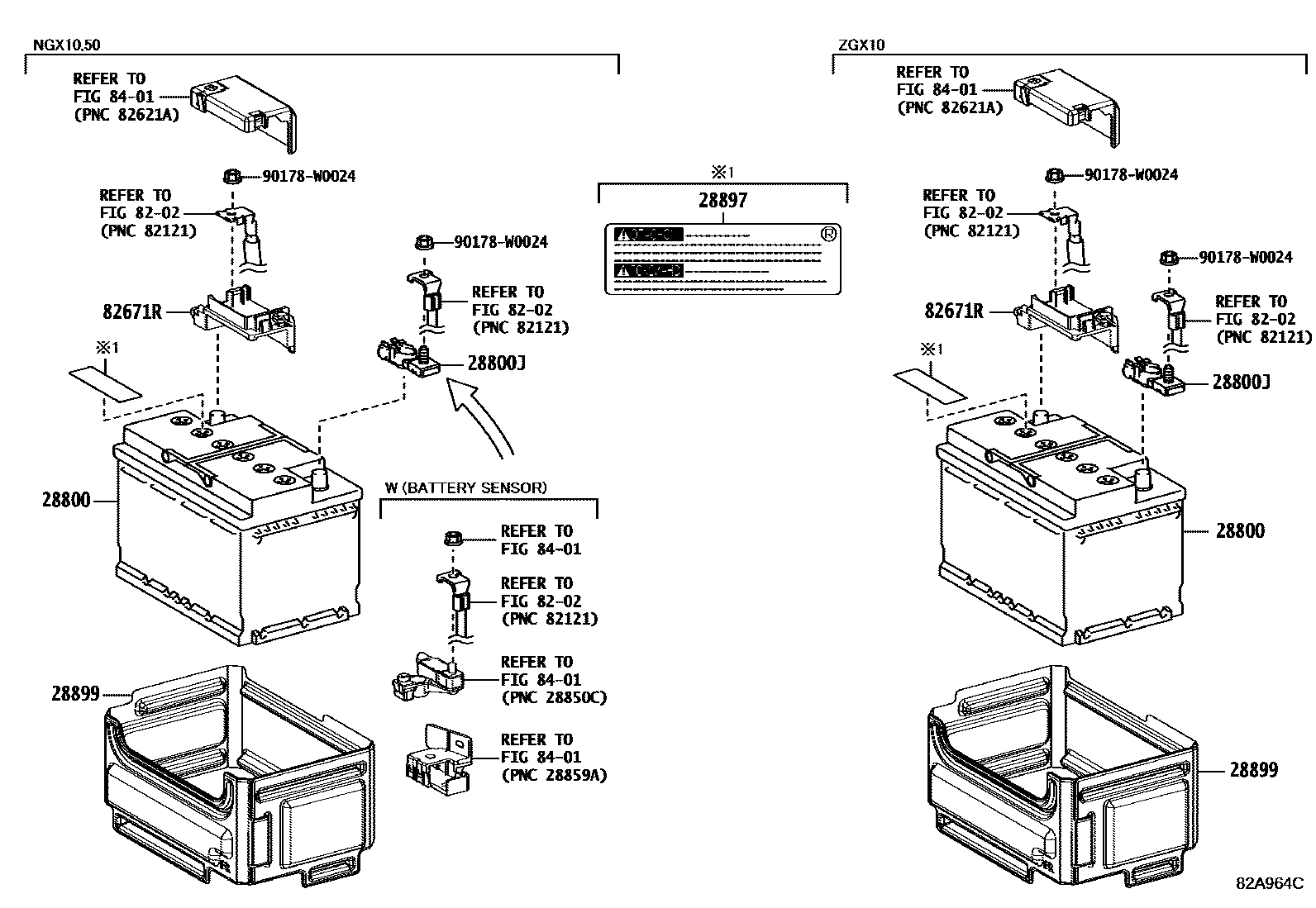 8201 — BATTERY & BATTERY CABLE