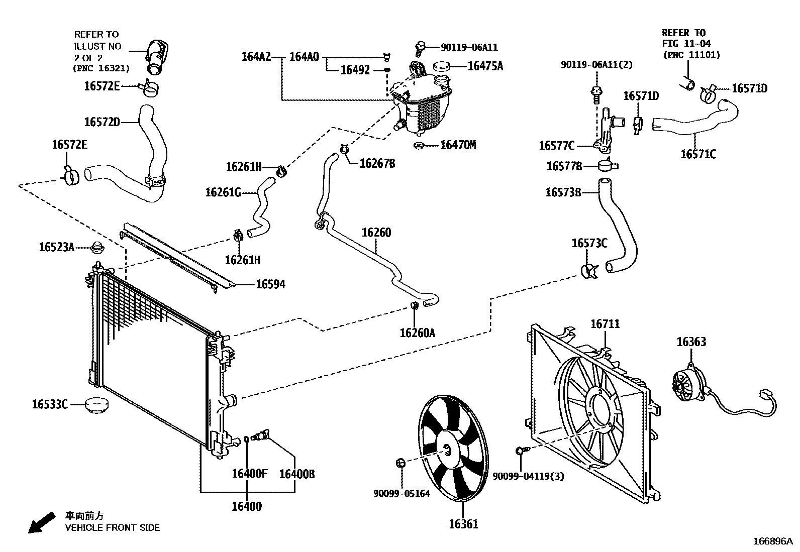 1603 — RADIATOR & WATER OUTLET