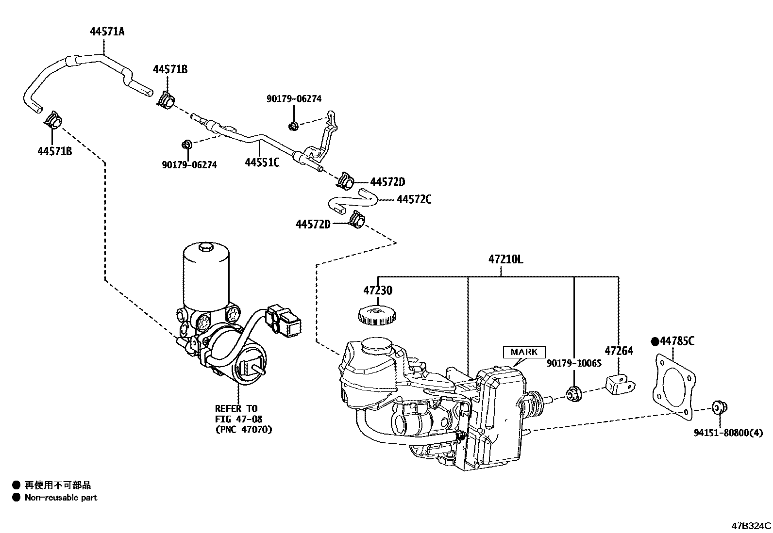 4702 — BRAKE MASTER CYLINDER