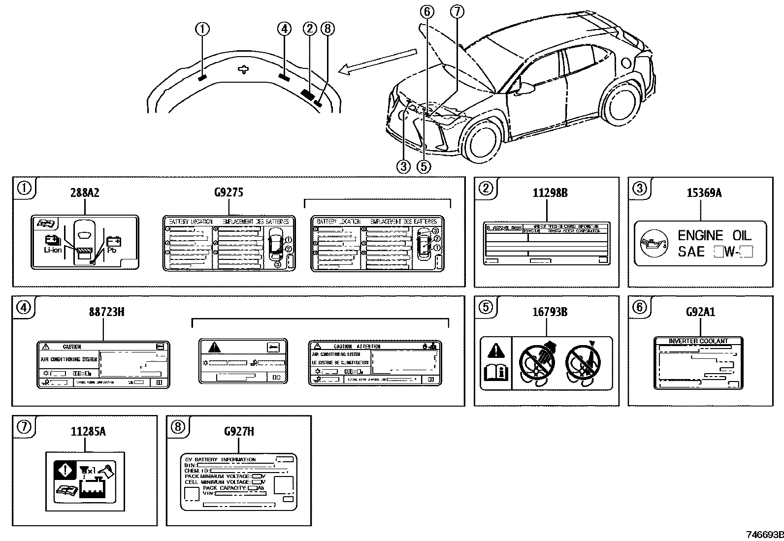 7403 — CAUTION PLATE (EXTERIOR & INTERIOR)