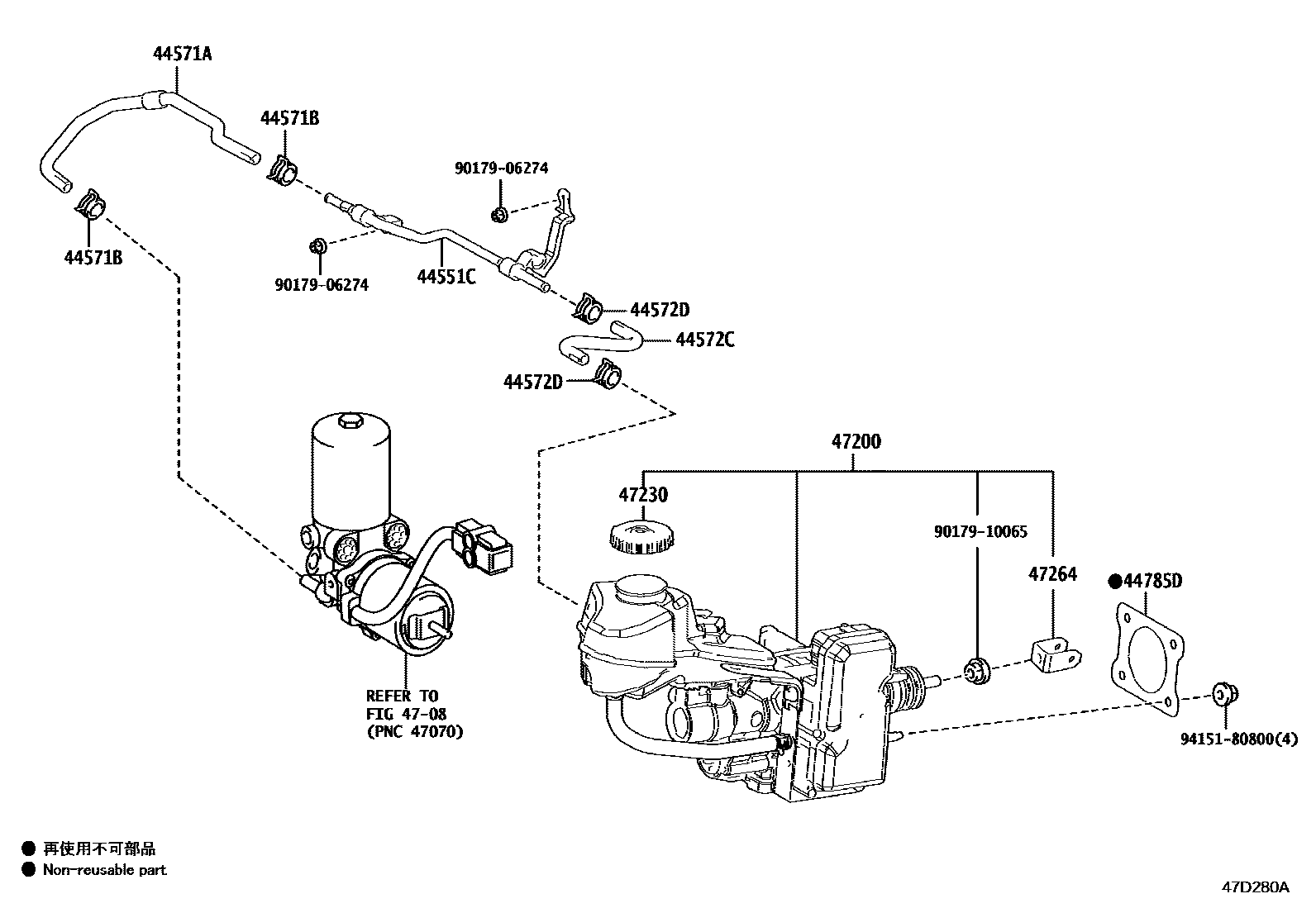 4702 — BRAKE MASTER CYLINDER