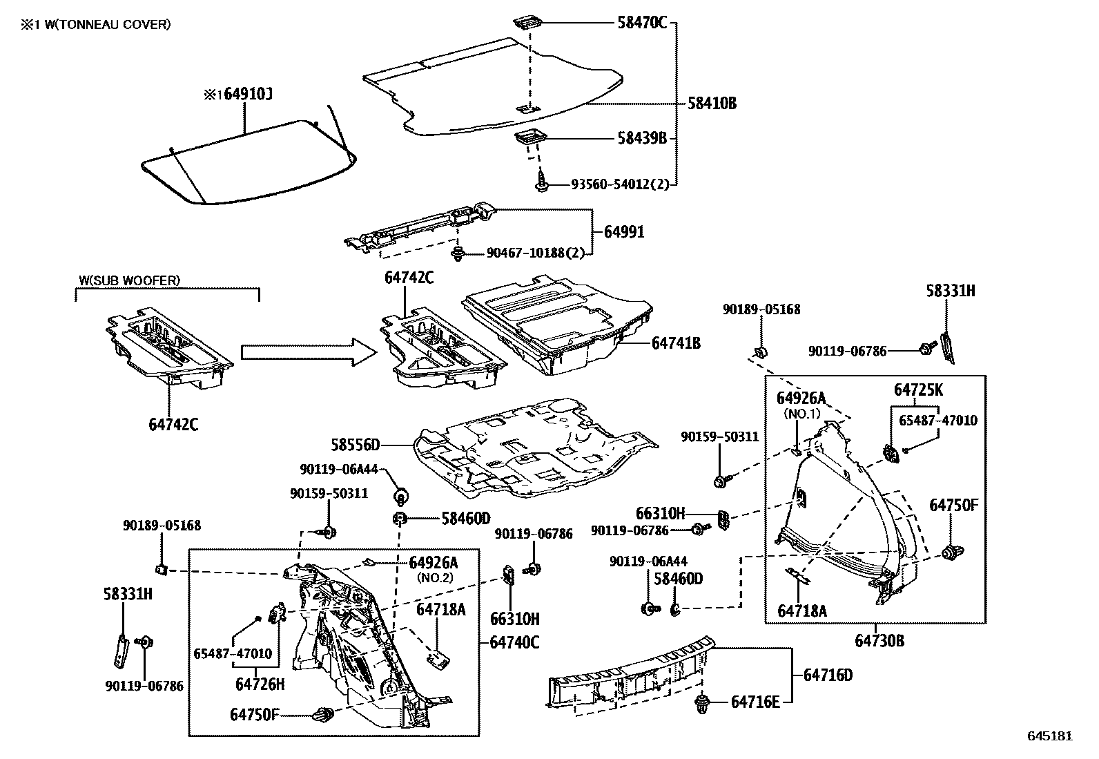 6404 — DECK BOARD & DECK TRIM COVER