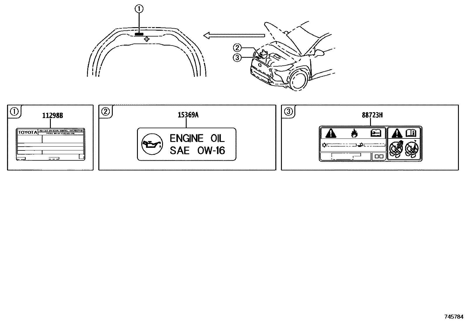7403 — CAUTION PLATE (EXTERIOR & INTERIOR)