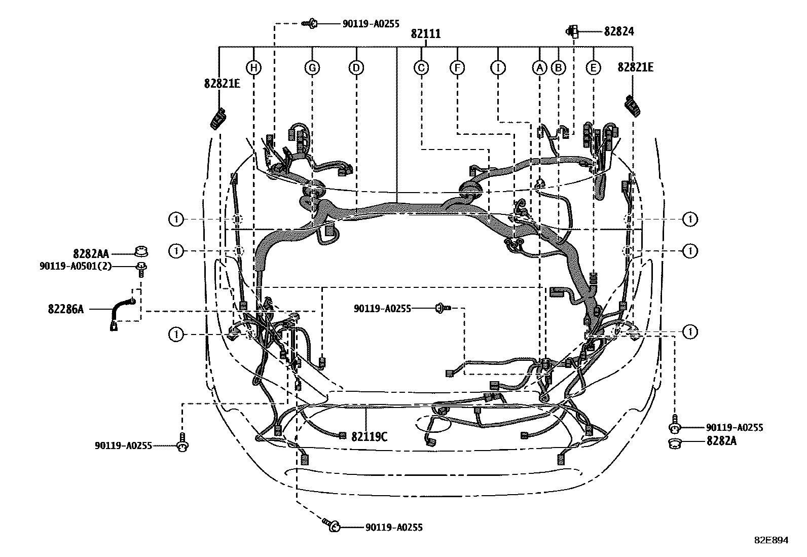 8202 — WIRING & CLAMP
