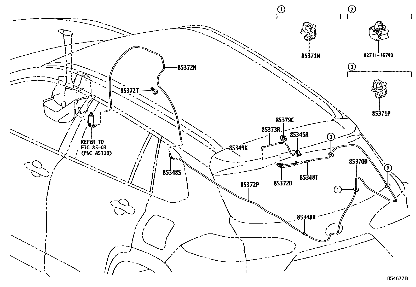 8504 — REAR WASHER