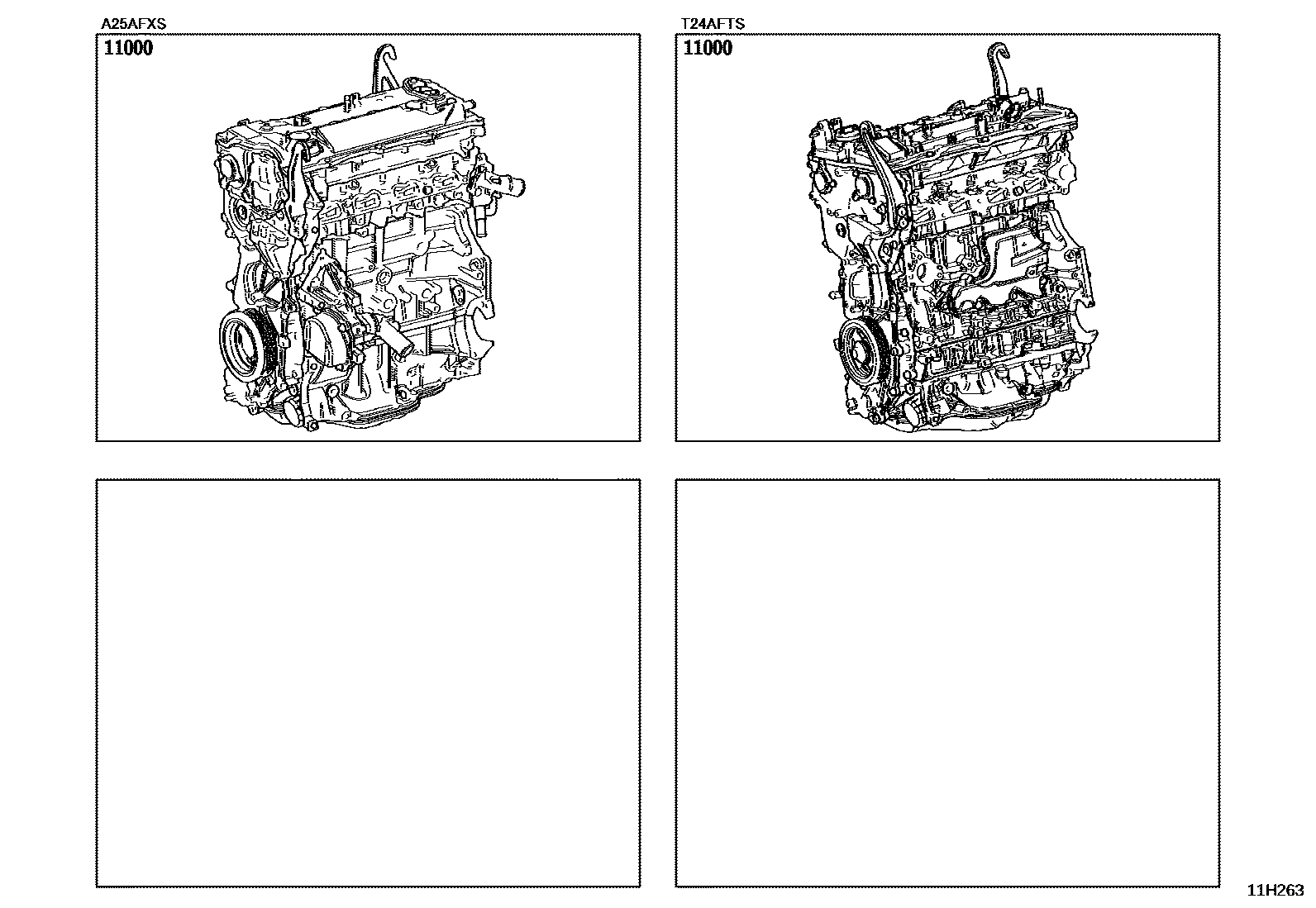 1101 — PARTIAL ENGINE ASSEMBLY