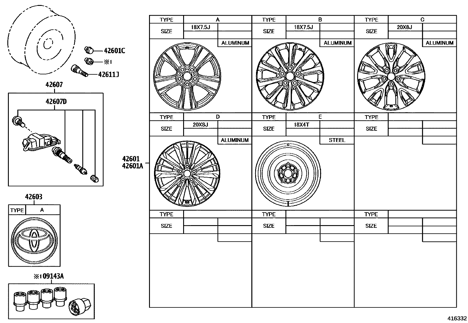 4103 — DISC WHEEL & WHEEL CAP