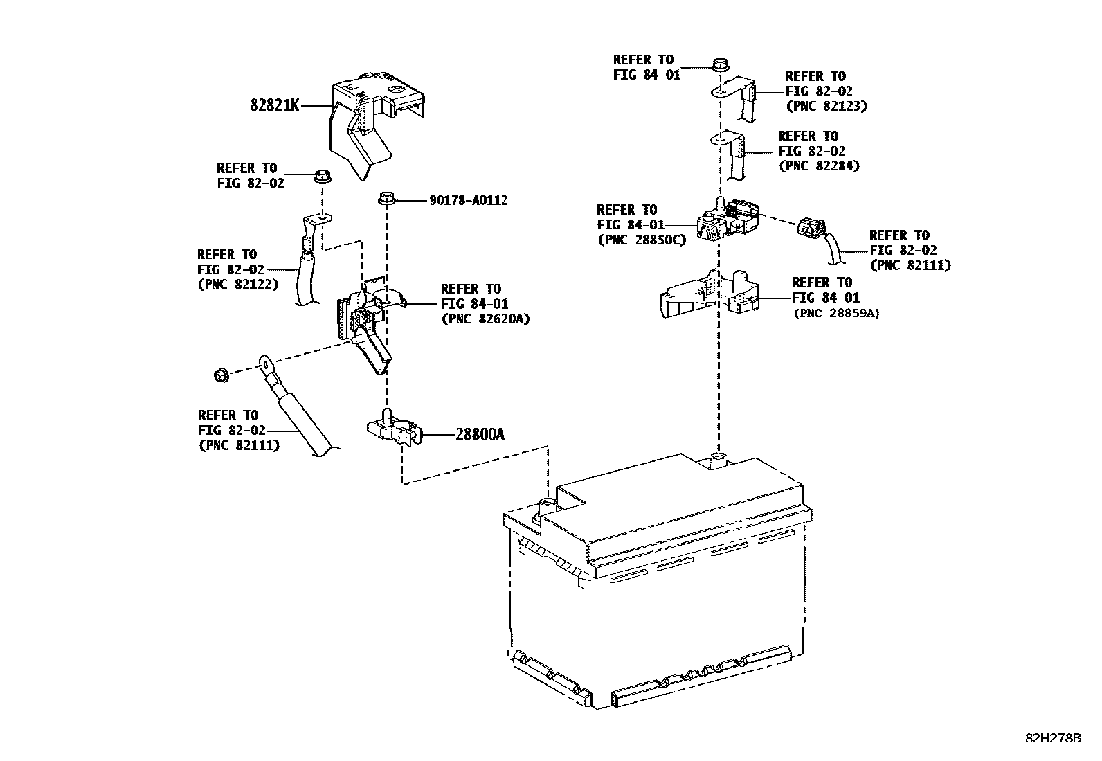 8201 — BATTERY & BATTERY CABLE