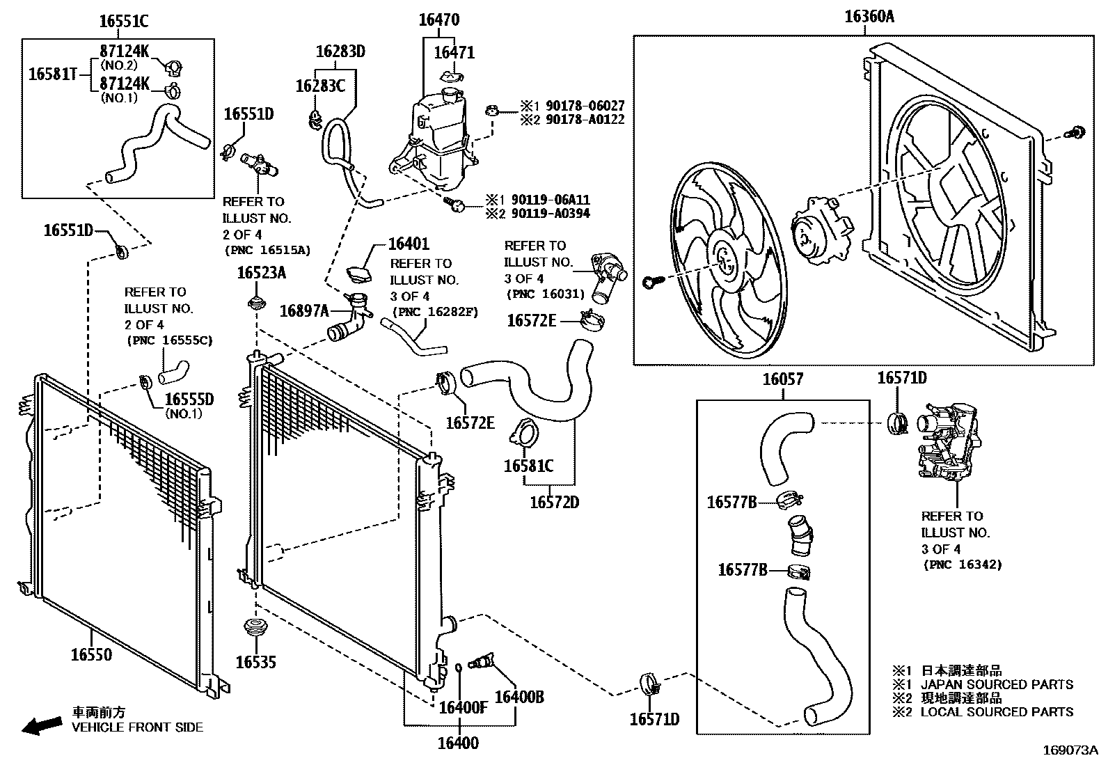 1603 — RADIATOR & WATER OUTLET