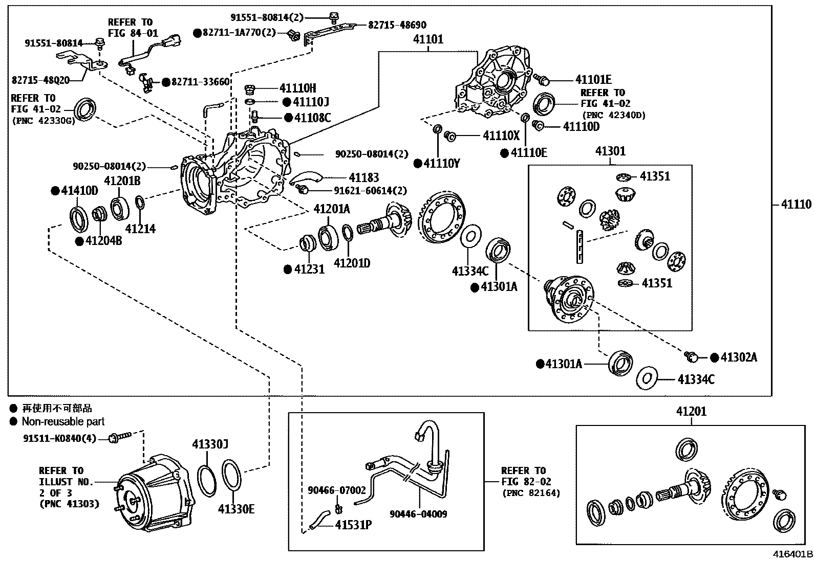 4101 — REAR AXLE HOUSING & DIFFERENTIAL