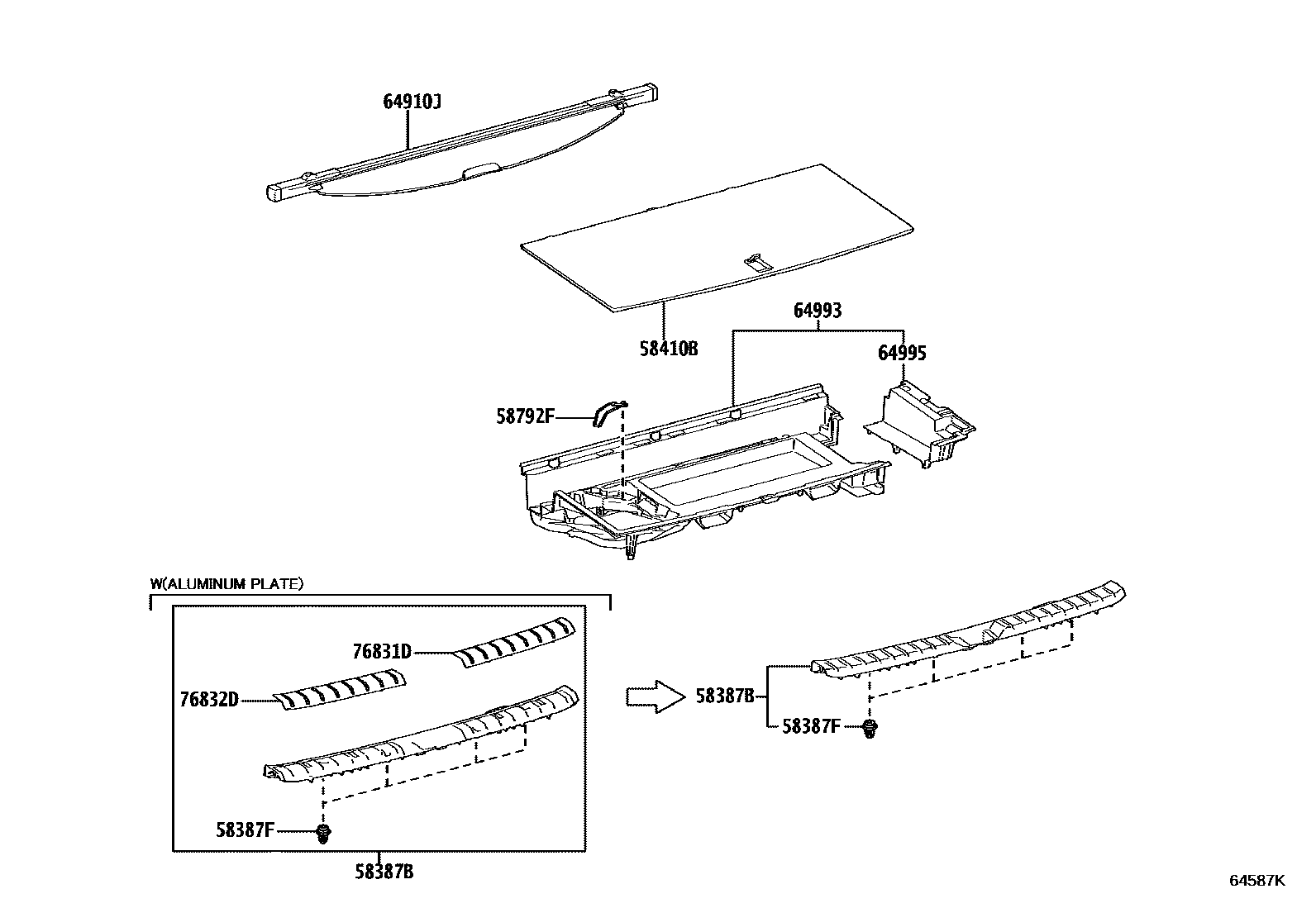 6404 — DECK BOARD & DECK TRIM COVER
