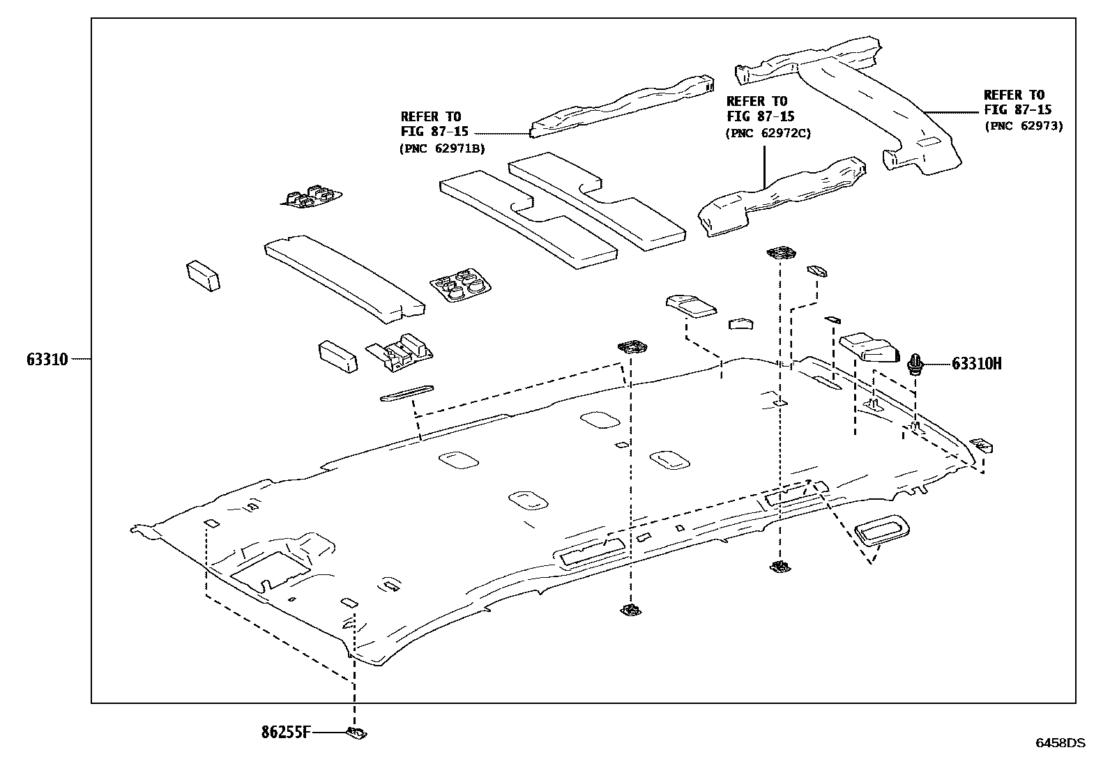 6402 — ROOF HEADLINING & SILENCER PAD