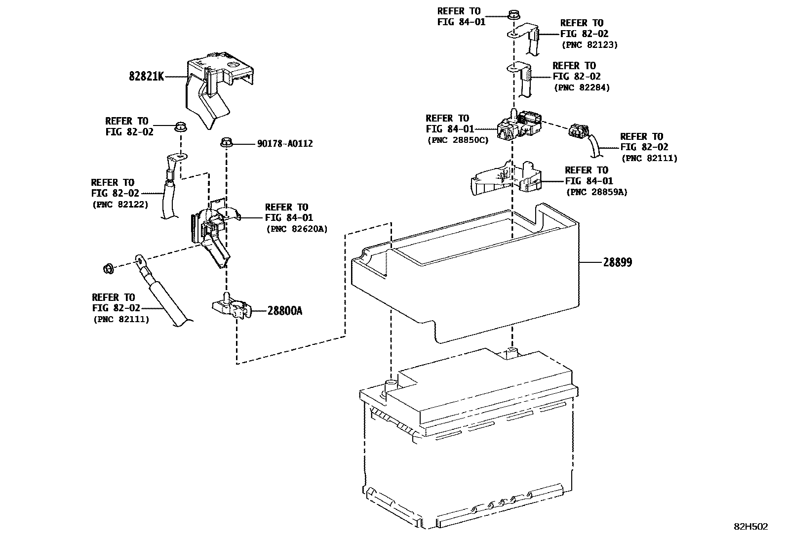 8201 — BATTERY & BATTERY CABLE