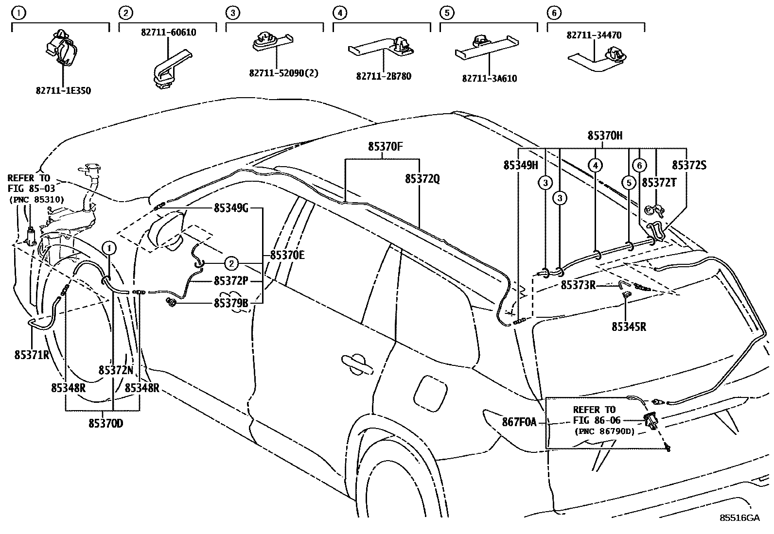 8504 — REAR WASHER