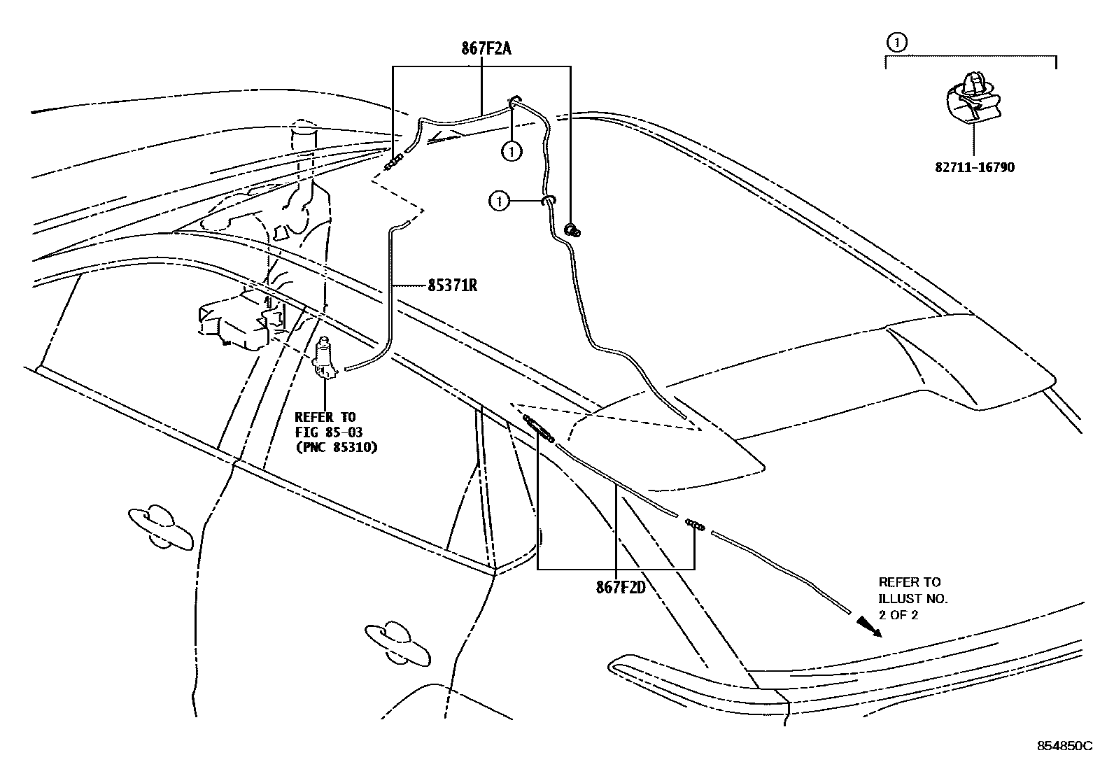 8504 — REAR WASHER