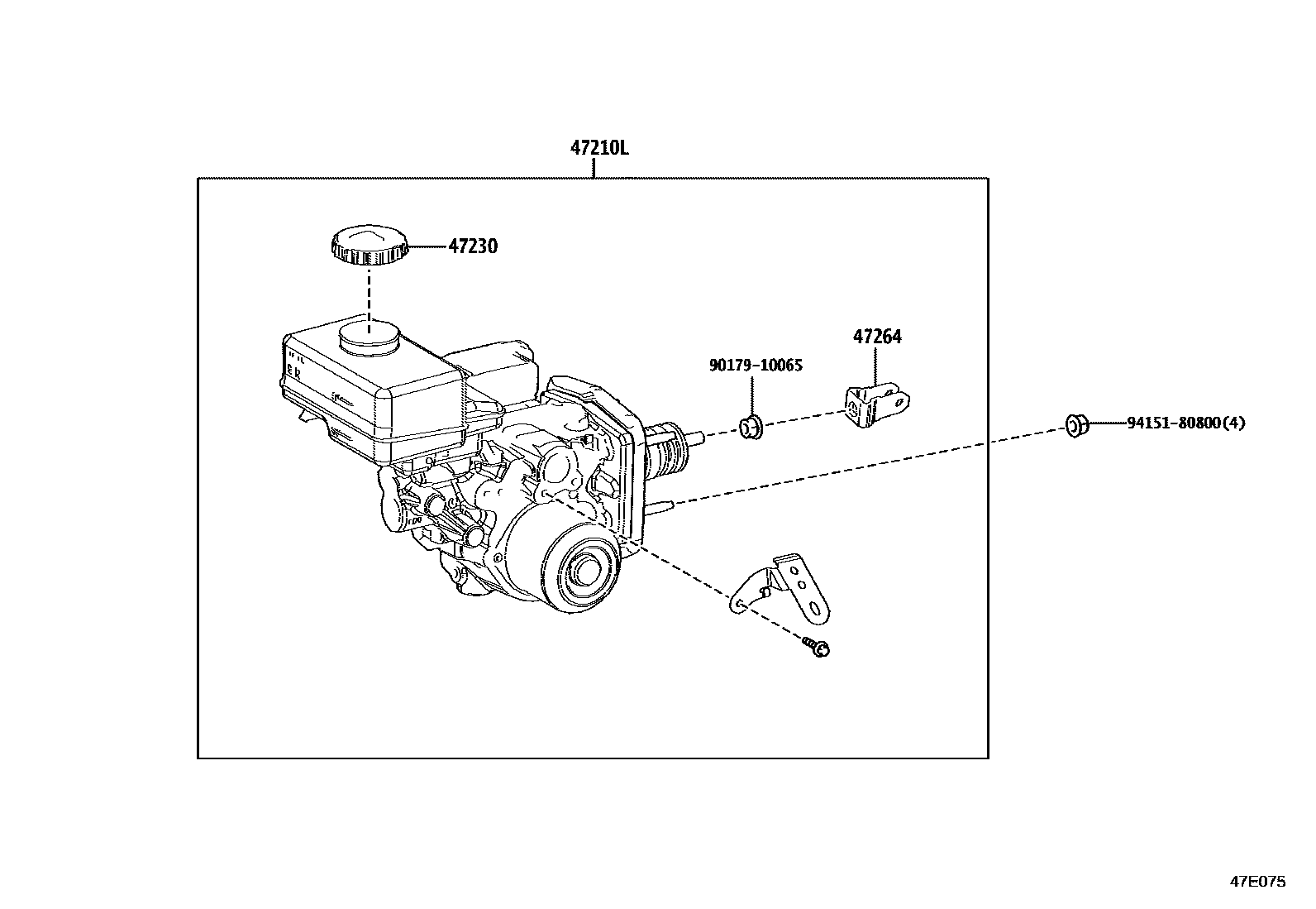 4702 — BRAKE MASTER CYLINDER