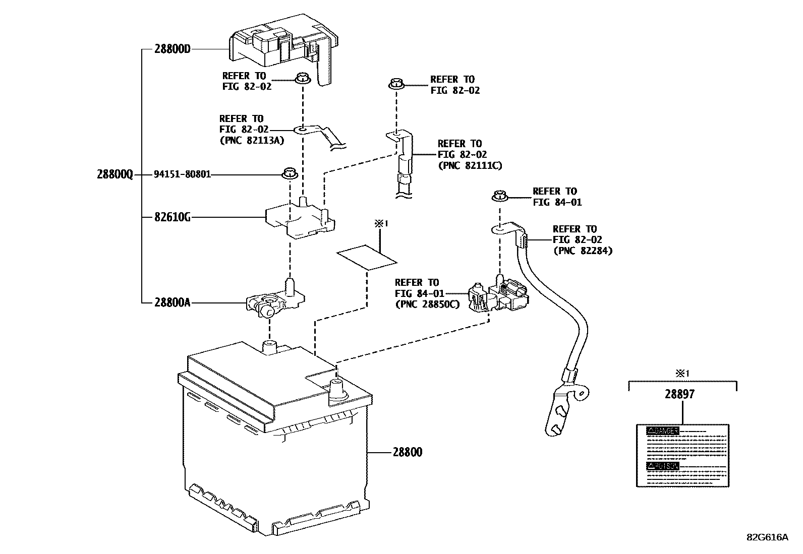 8201 — BATTERY & BATTERY CABLE
