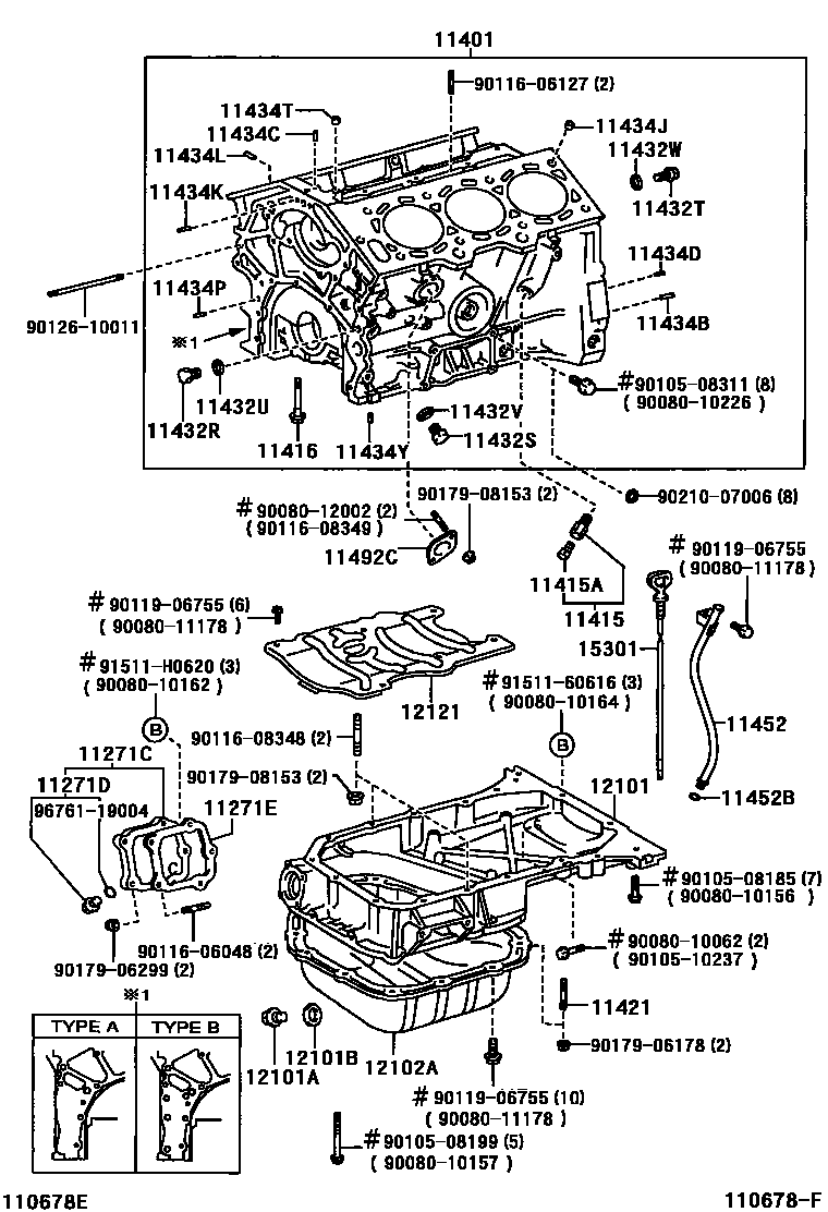 1105 — CYLINDER BLOCK