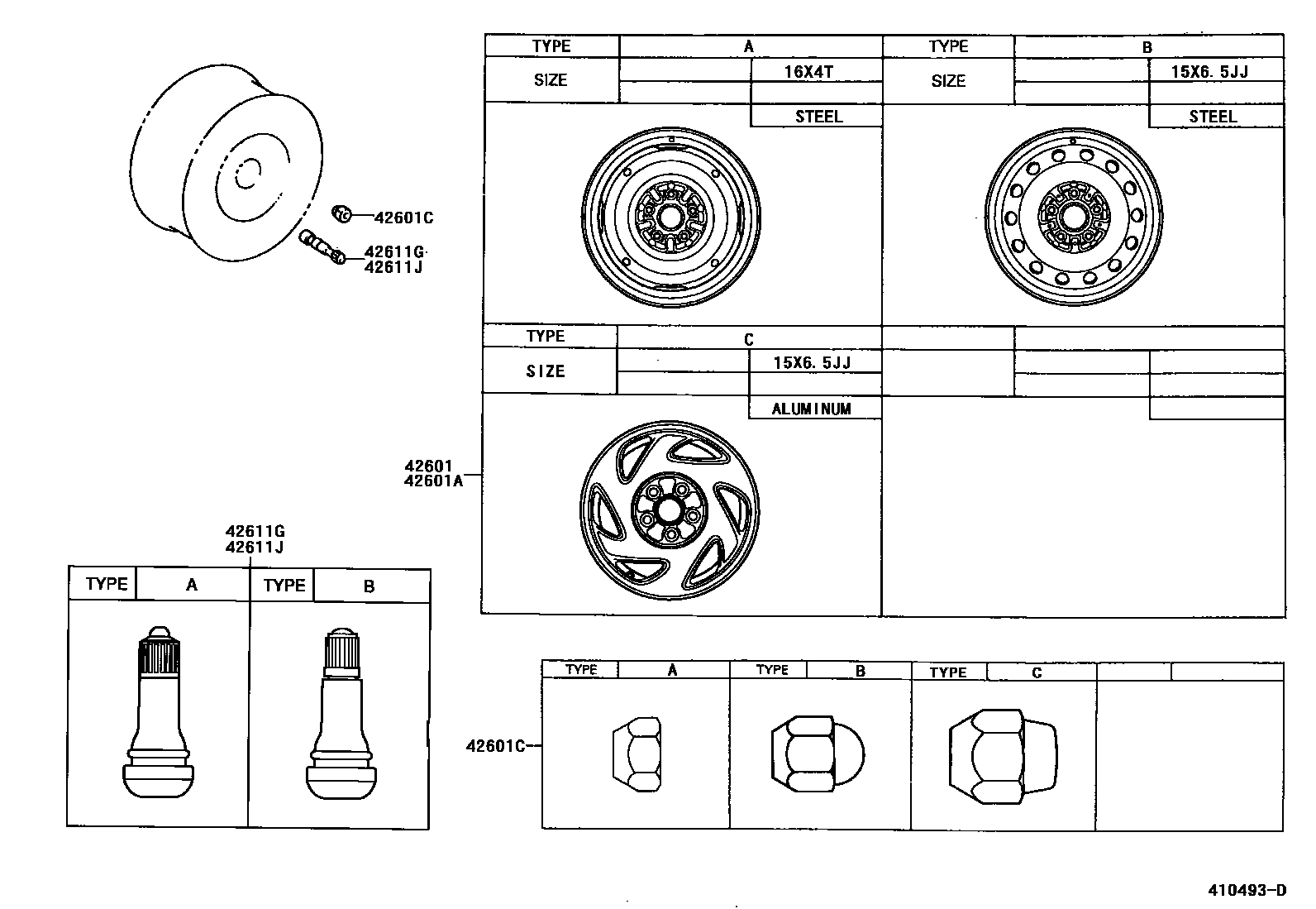 4103 — DISC WHEEL & WHEEL CAP