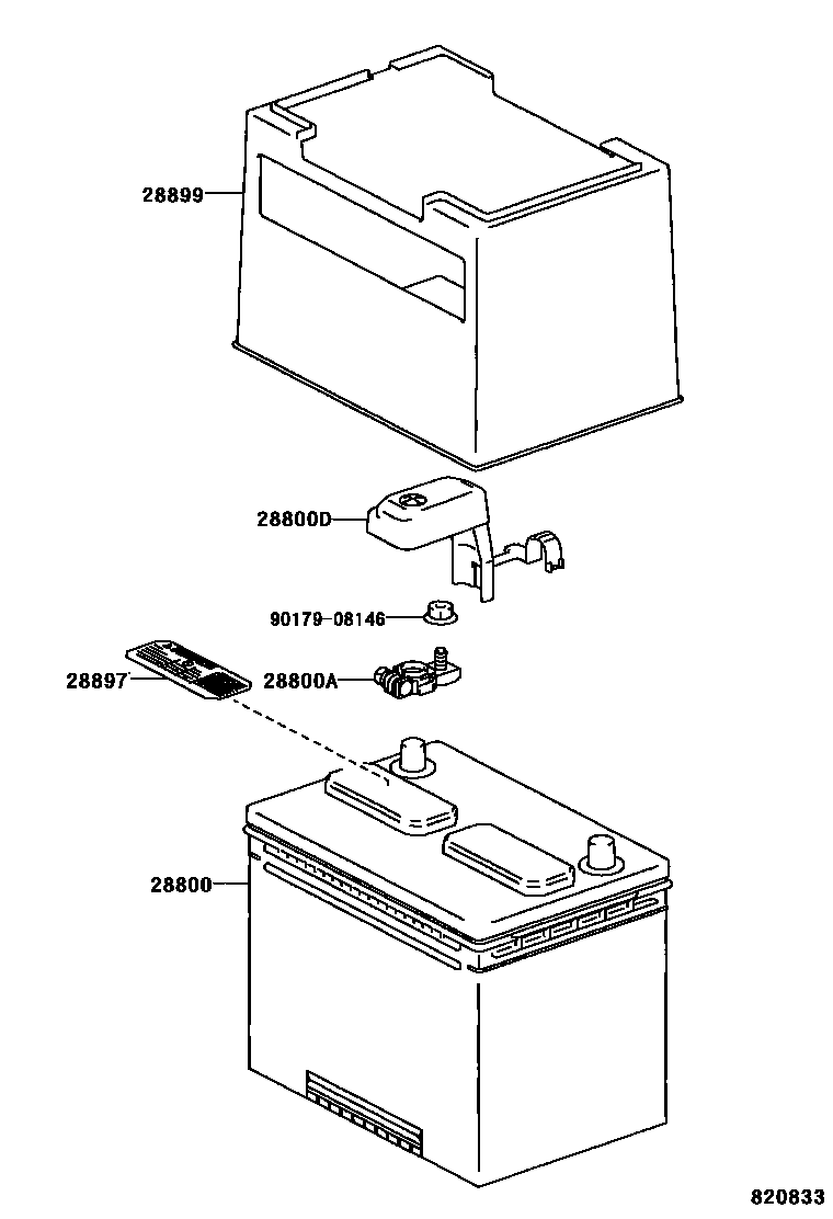 8201 — BATTERY & BATTERY CABLE