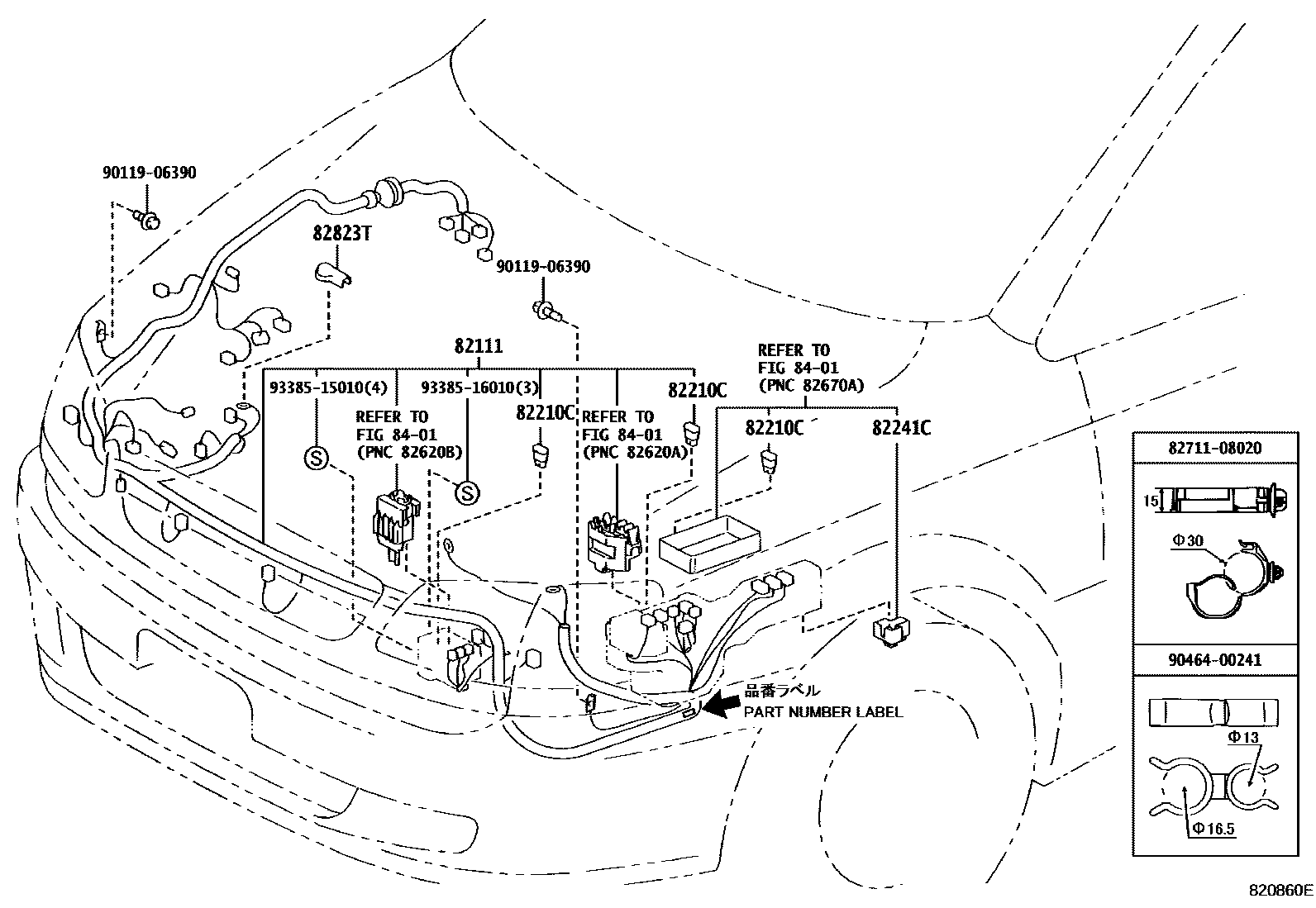 8202 — WIRING & CLAMP