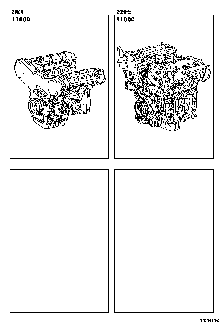 1101 — PARTIAL ENGINE ASSEMBLY