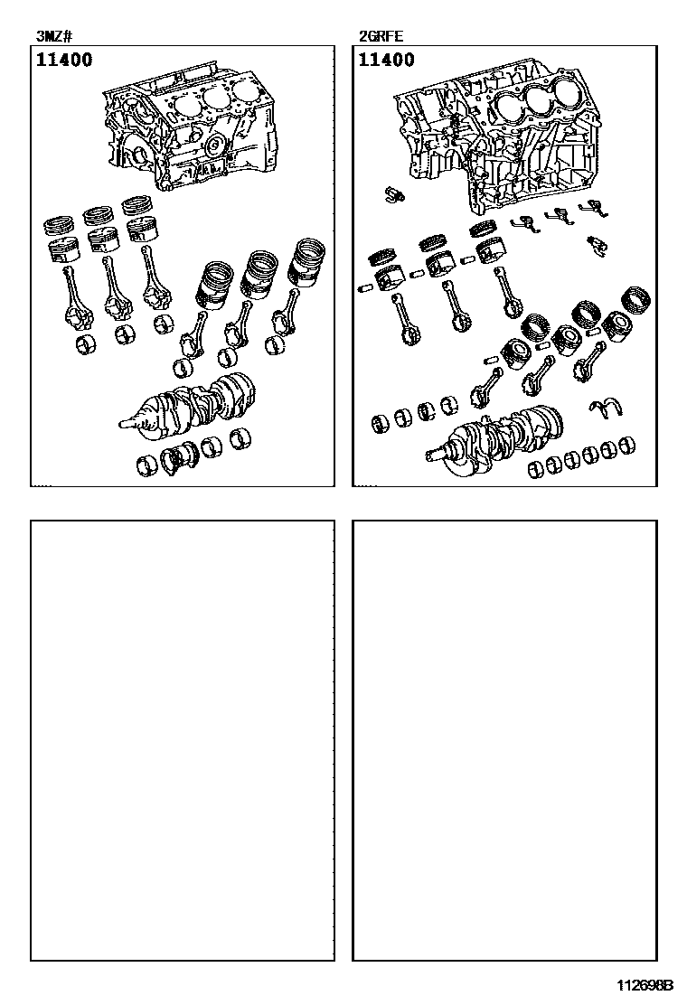 1102 — SHORT BLOCK ASSEMBLY