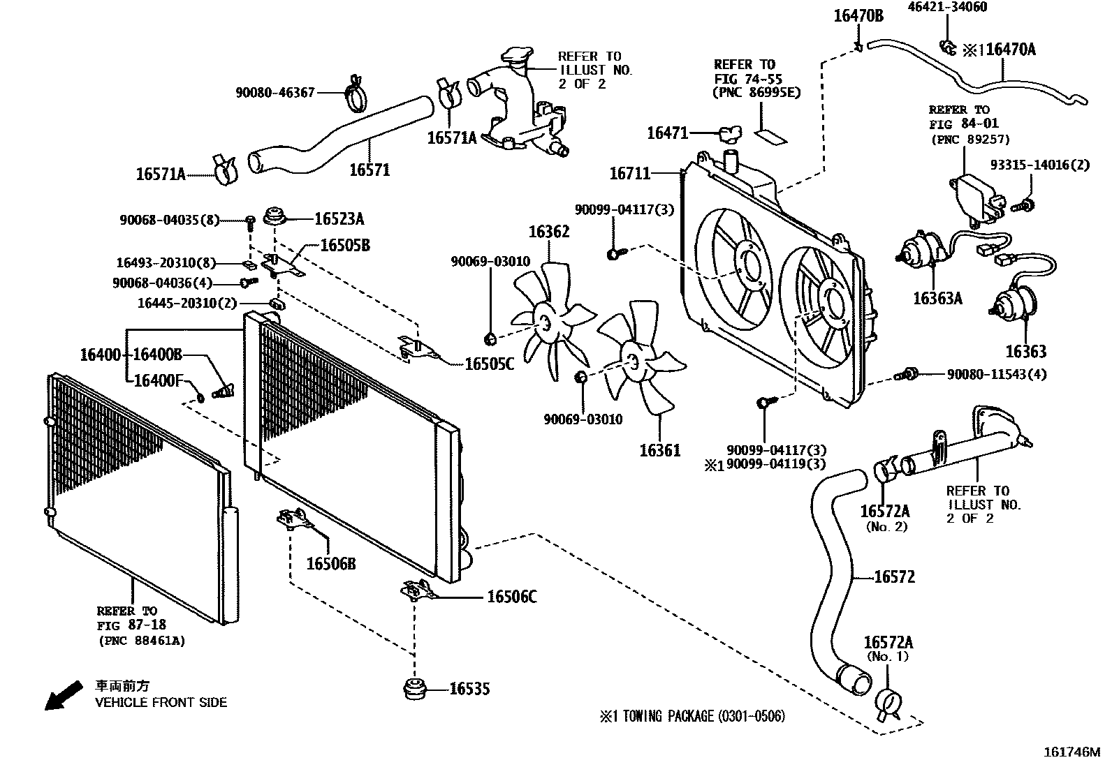 1603 — RADIATOR & WATER OUTLET