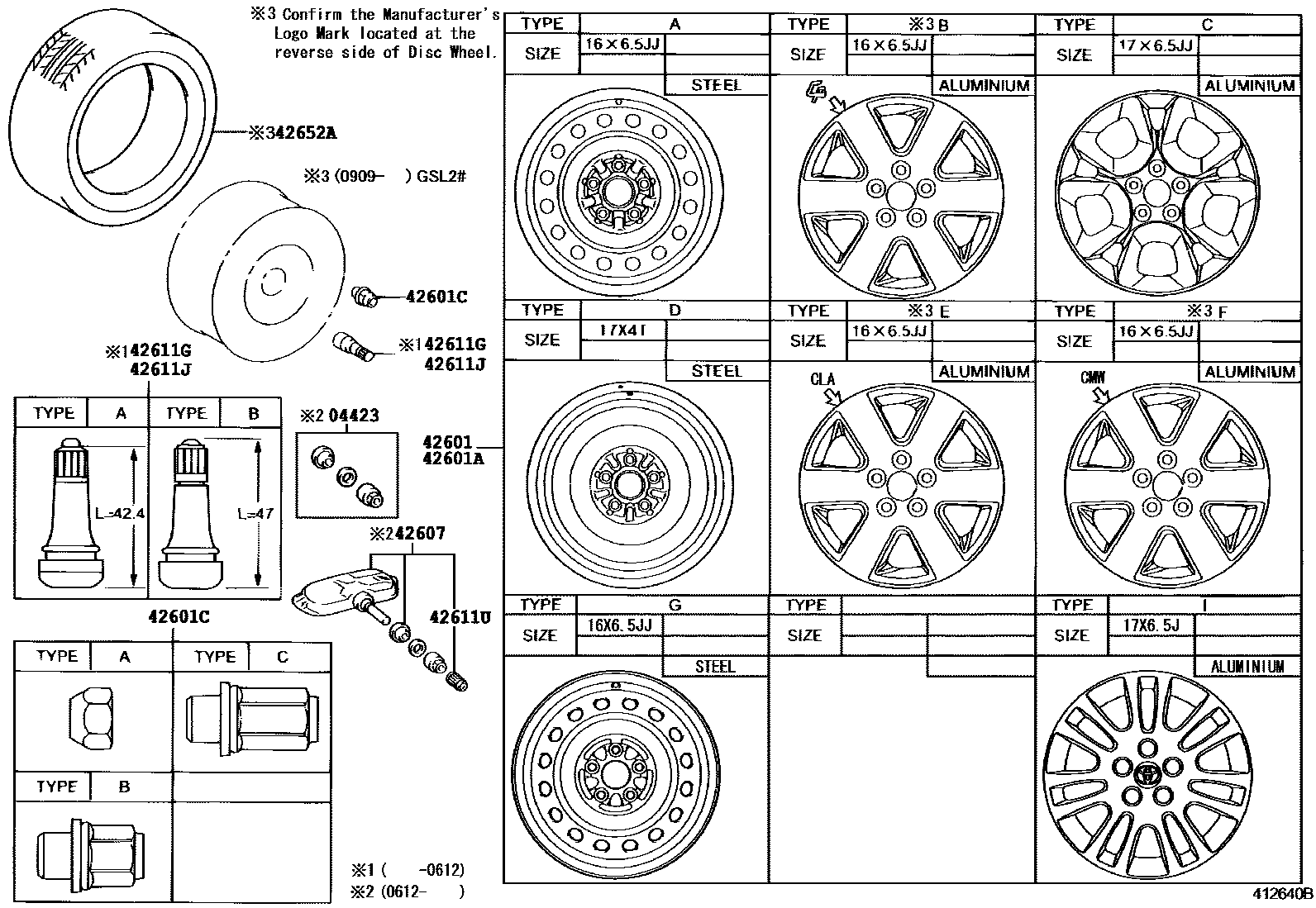 4103 — DISC WHEEL & WHEEL CAP