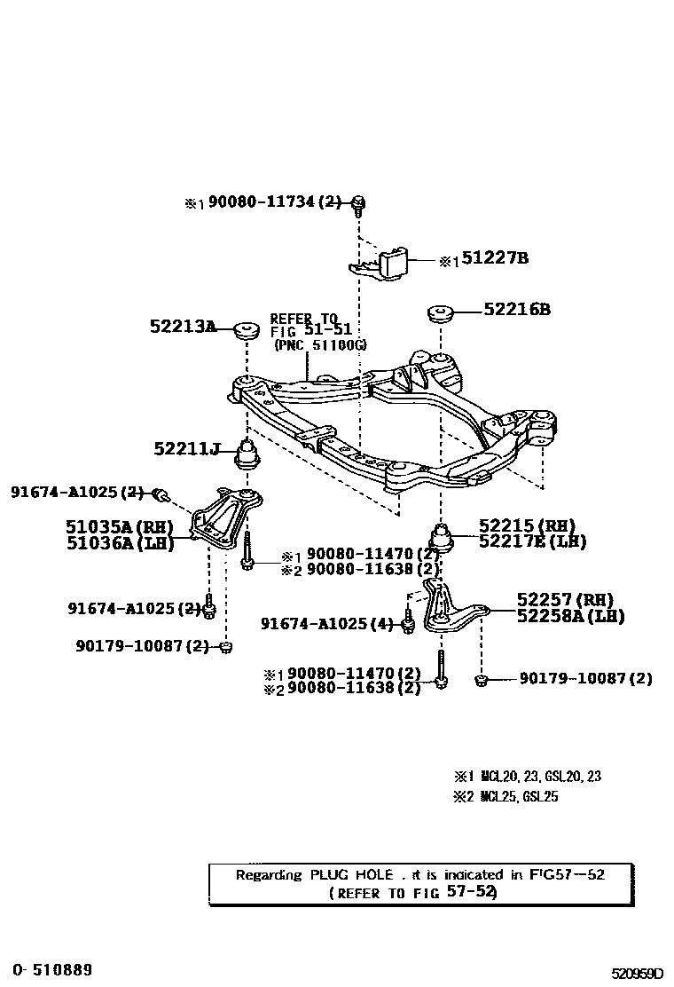 5251 — CAB MOUNTING & BODY MOUNTING