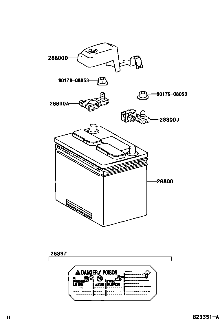 8201 — BATTERY & BATTERY CABLE