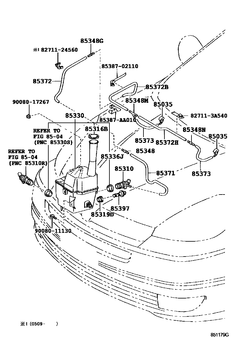 8503 — WINDSHIELD WASHER