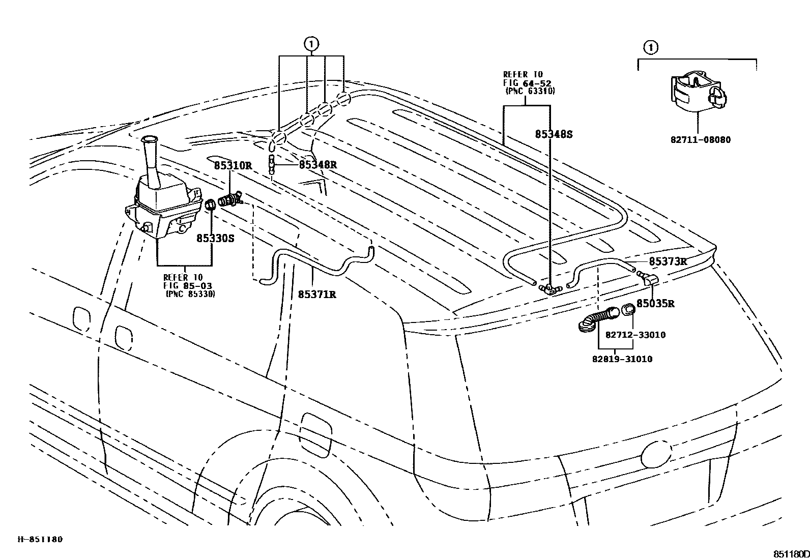 8504 — REAR WASHER