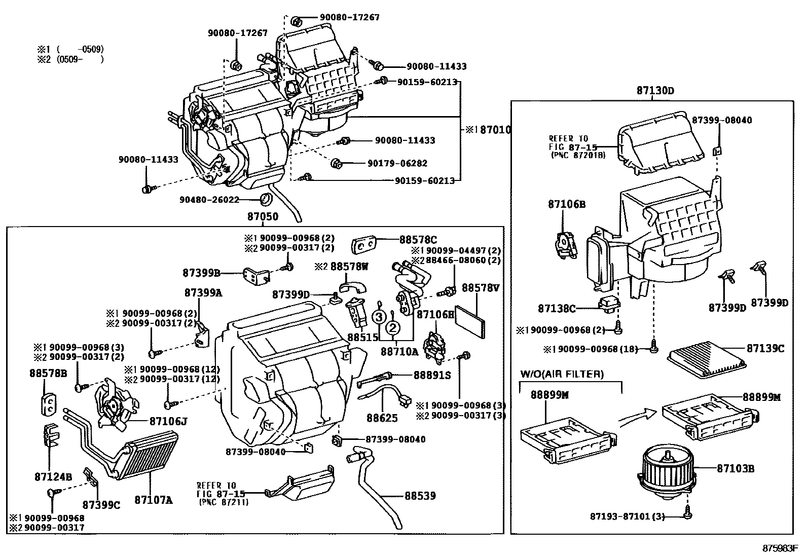 8714 — HEATING & AIR CONDITIONING - COOLER UNIT
