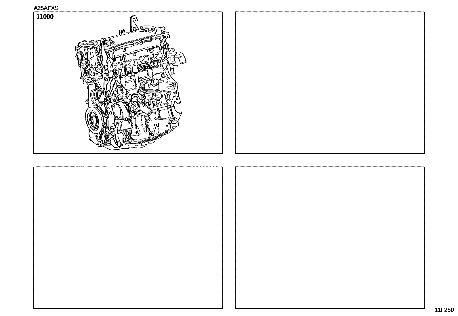 1101 — PARTIAL ENGINE ASSEMBLY