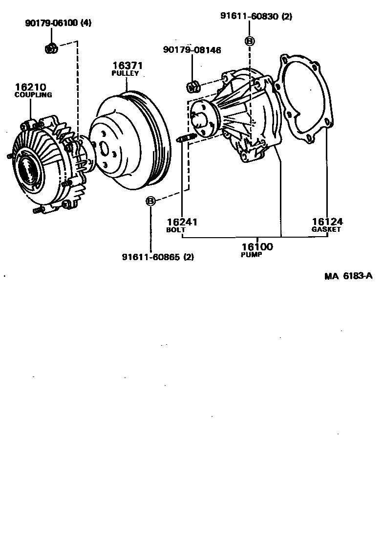 1601 — WATER PUMP